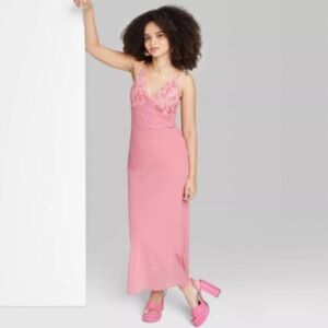 Wild fable (target) NWOT pink maxi